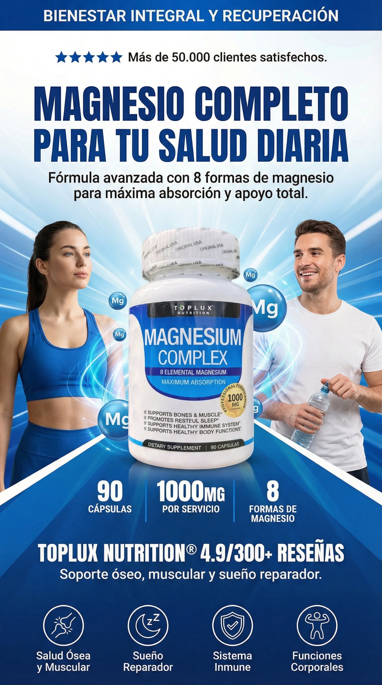 MAGNESIUM COMPLEX 8 EN 1 PREMIUM ORIGINAL
