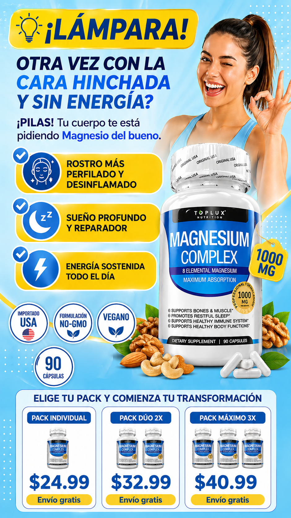 MAGNESIUM COMPLEX 8 EN 1 PREMIUM ORIGINAL